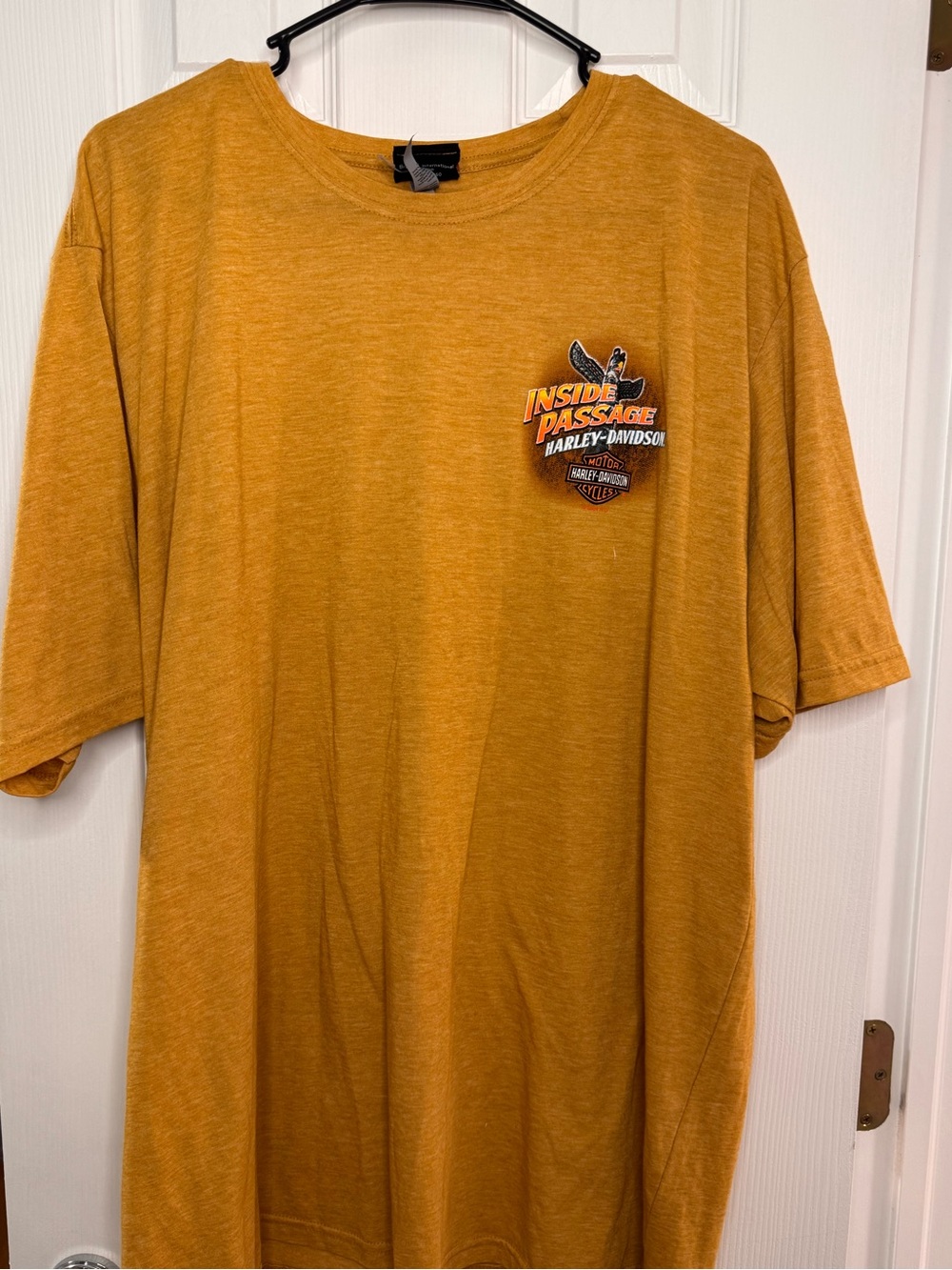 Harley-Davidson Alaska Men’s Short Sleeve Tee in Mustard Gold